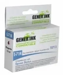 Tintes kārtridžs Generink Epson E-71 Magenta