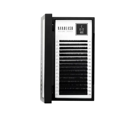 Nanolash - Volume Lashes Pestanas Postizas 012 C 6 13 Mm 1 U