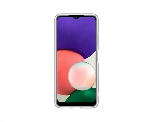 EF-QA226TTE Samsung Soft Clear Cover for Galaxy A22 5G Transparent