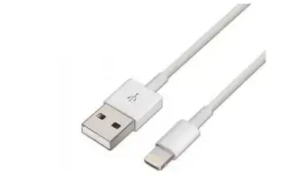 Savio data transfer and charging cable | USB-A to Lightning | 12W | 2m | white