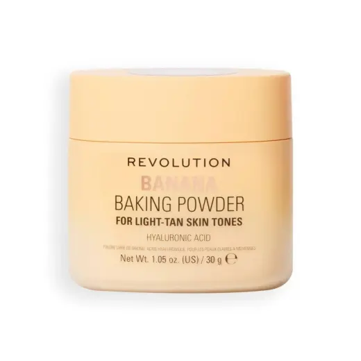 Makeup Revolution, Bake & Blot, Matte, Loose Setting Powder, Banana, 30 g
