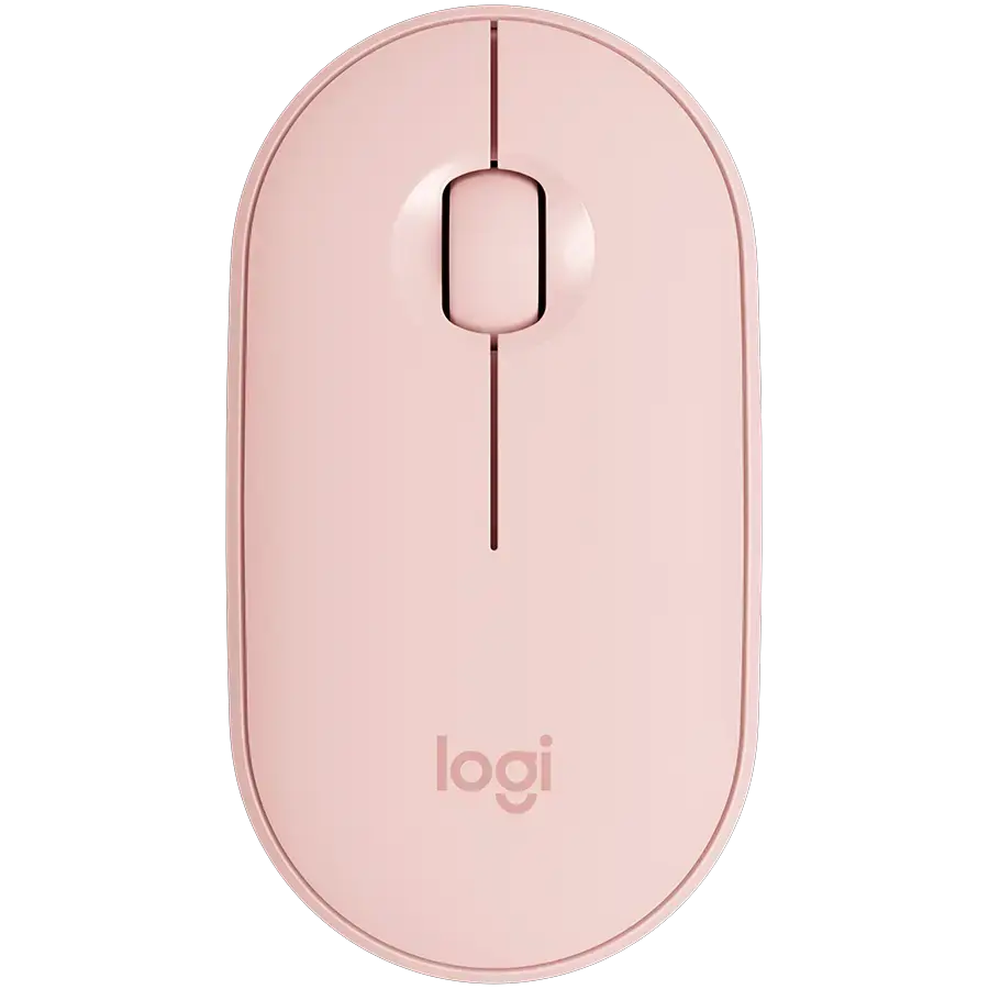 LOGITECH M350 Pebble Bluetooth Mouse - ROSE