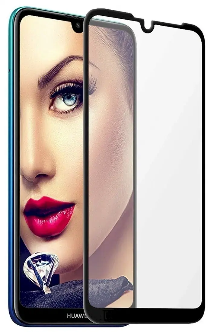 Tempered Glass 9D Full Coveraged with Frame Huawei P Smart 2019 | 2020 Black