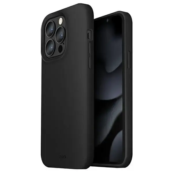 UNIQ Lino telefoniümbris iPhone 13 Pro | iPhone 13 6.1 jaoks, must
