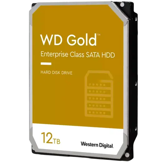 HDD Server WD Gold 12TB CMR 512e, 3.5'', 512MB, 7200 RPM, SATA