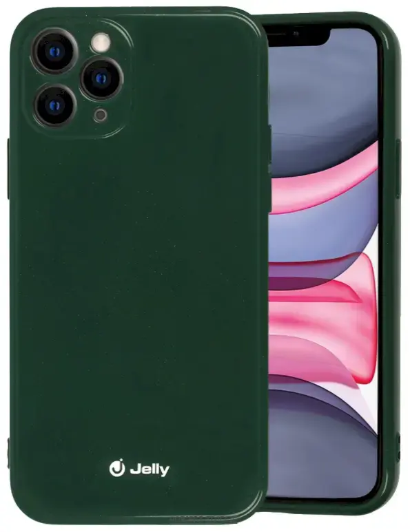 Mercury Jelly Back Case Silicone Case For Apple iPhone 11 Pro Green