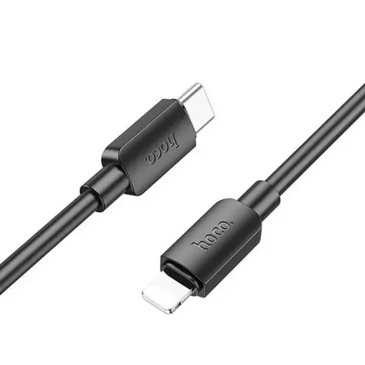 HOCO X96 провод для передачи данных и зарядки | USB-C на Lightning | PD | 20W | 1m | чёрный