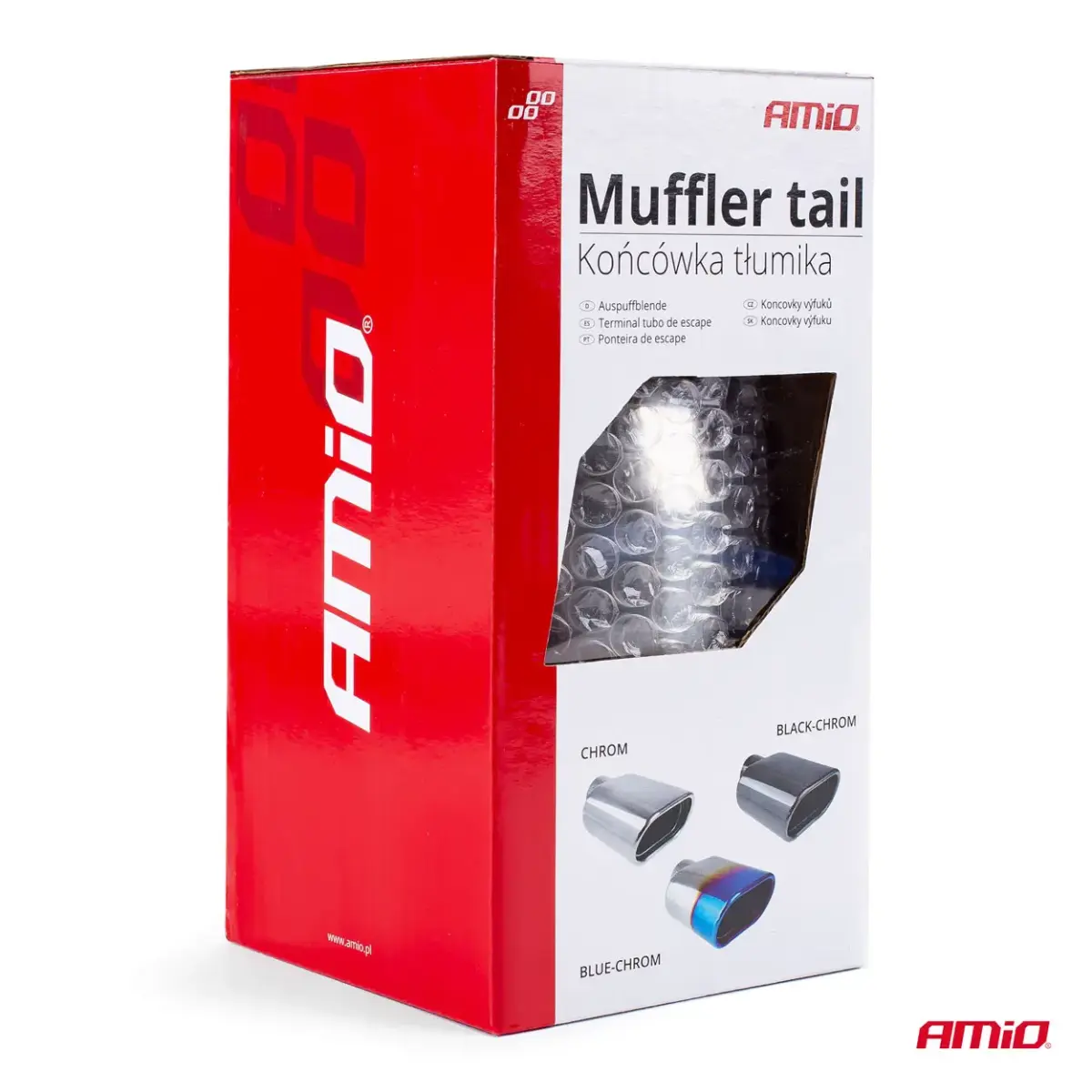Muffler tail stainless steel MT 018