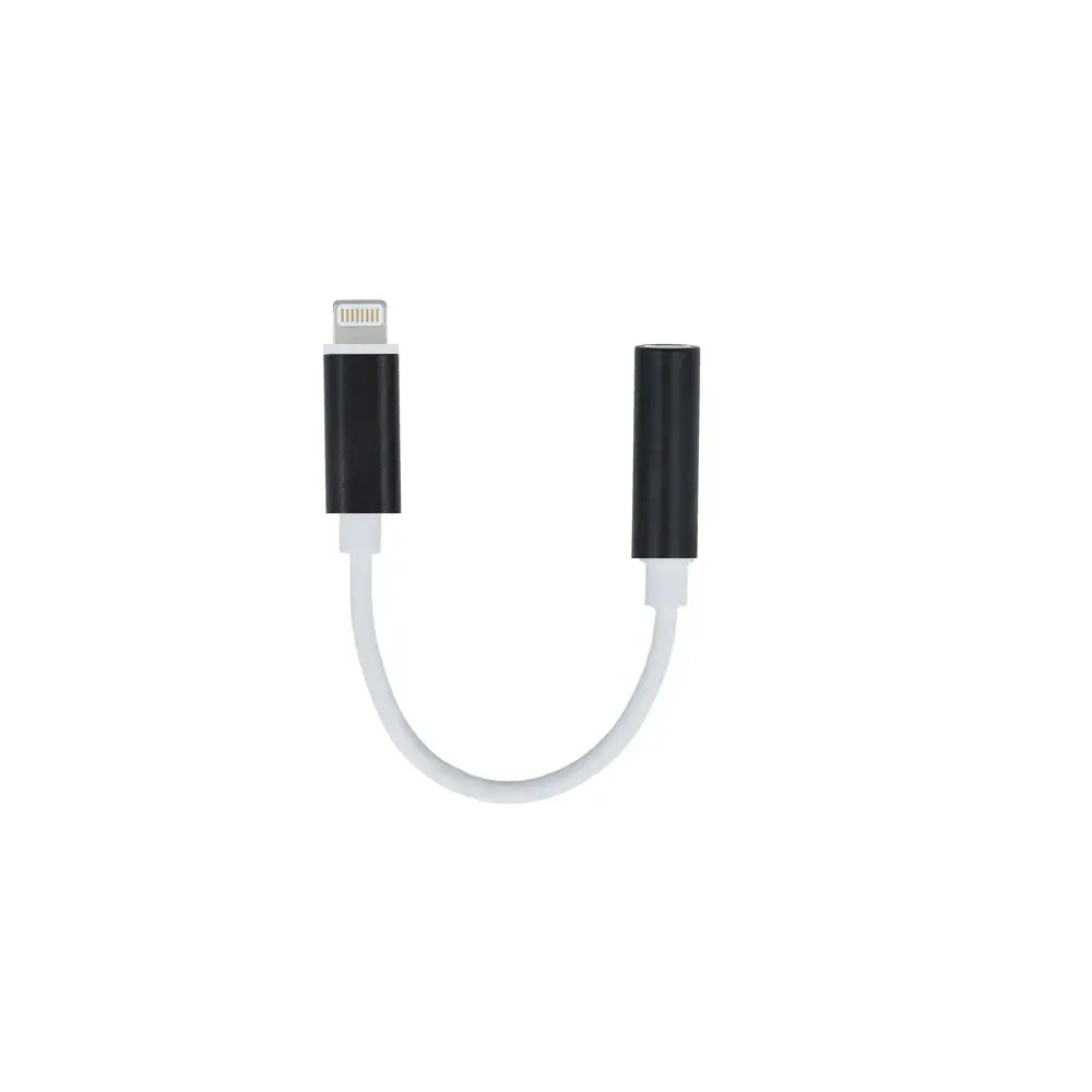 Forever adapter audio jack 3,5mm - Lightning black