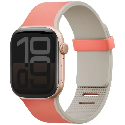 UNIQ smartwatch strap for Apple Watch (44/45/46/49 mm) | Leather | pink-beige