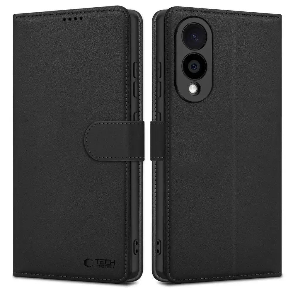 Tech-Protect Wallet telefona maciņš Samsung Galaxy S25 Edge black