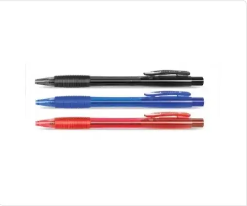 Lodīšu pildspalva FORPUS CLICKER 0.7mm sarkana