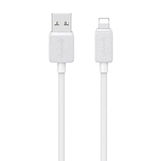 USAMS US-SJ694 провод для передачи данных и зарядки | USB-A на Lightning | 12W | 2м | белый