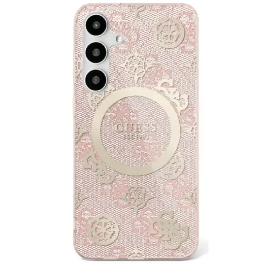 Guess чехол для телефона для Samsung Galaxy S25 розовый