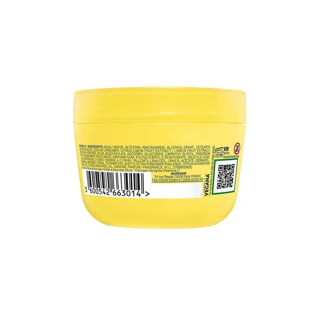 Garnier Vitamina C Fresh y Bright Sorbete Hidratante Antimanchas 85ml