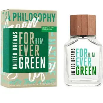 Benetton United Dreams Forever Green Him (EDT) tualettvesi meestele 100 ml