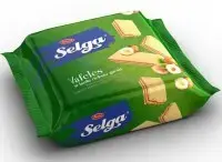 Vafeles SELGA ar lazdu riekstu garšu, 180g