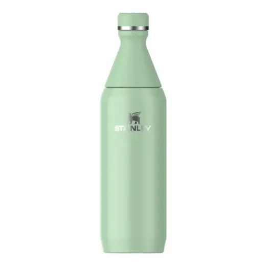 Thermos The All Day Slim Bottle 0.59L glossy pistachio color