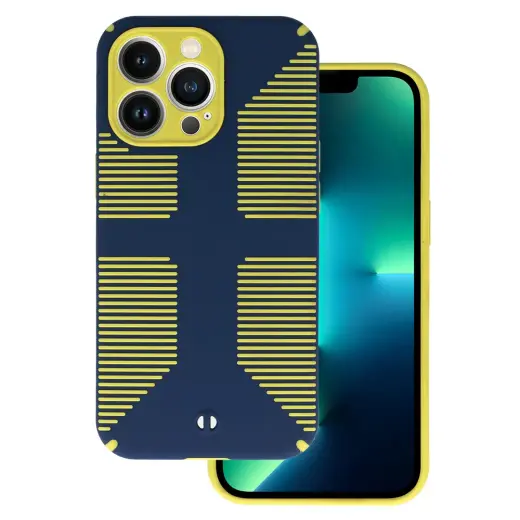TEL PROTECT Grip чехол для телефона iPhone 13 Pro тёмно-синий
