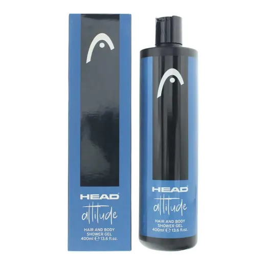Head, Attitude, Shower Gel & Shampoo 2-In-1, 400 ml