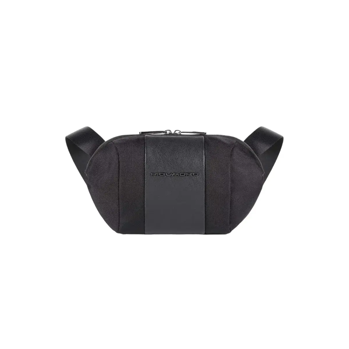 Piquadro, Bum, Textile Crossbody Bag, Black, CA5479BR2, 28 x 16 x 6cm, For Men