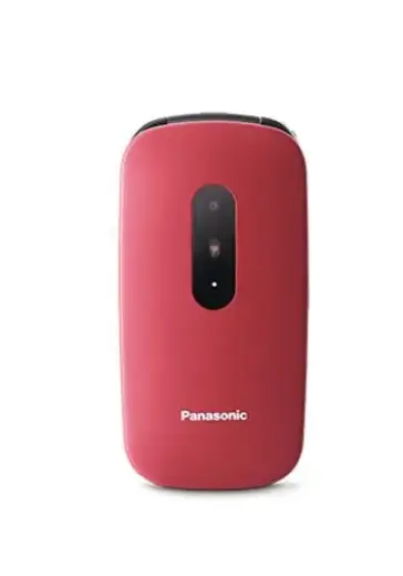 Senior phone KX-TU446 red