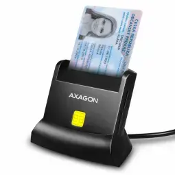 Axagon CRE-SM2 4-slot Smart card reader