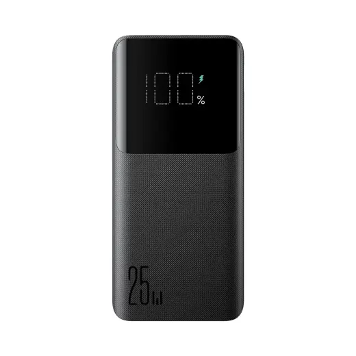 Joyroom JR-PBF20 external battery (powerbank) | 10000 mAh | 25W | USB-A, USB-C | black