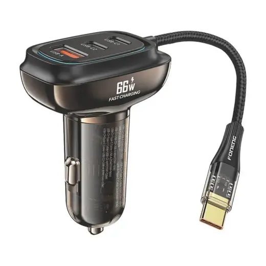 Foneng car charger | 66W | USB-A, USB-C