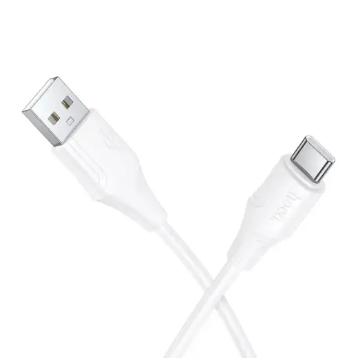 Hoco X124 datu pārraides un uzlādes vads | USB-A uz USB-C | 15W | 1m | balts