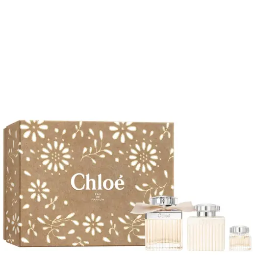 Set Chloe: Chloe, Eau De Parfum, For Women, 5 ml *Miniature + Chloe, Body Lotion, All Over The Body, 100 ml