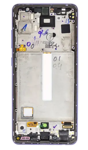LCD display + Touch Unit Samsung A528B Galaxy A52s 5G Light Violet (Service Pack)