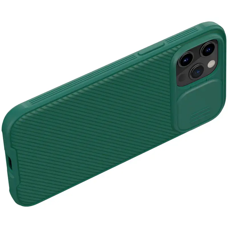 Nillkin CamShield Pro Hard Case for iPhone 12 Pro Max 6.7 Deep Green