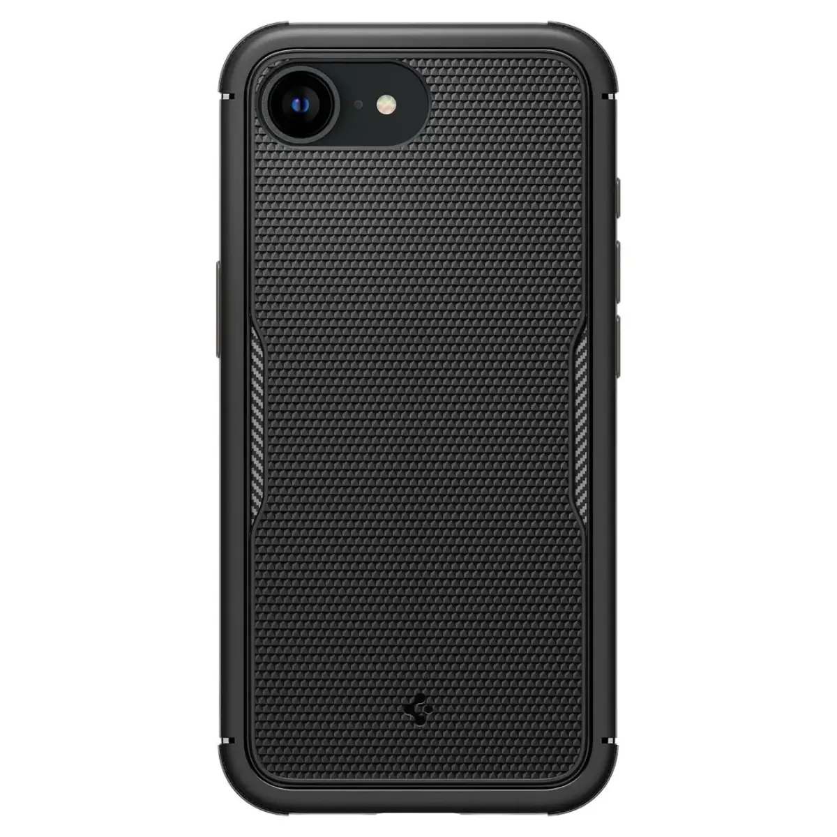 Spigen Core Armor MagSafe telefona maciņš priekš iPhone SE 4 melns