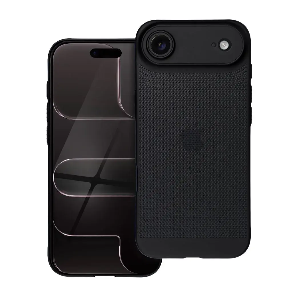 Breezy maciņš telefonam iPhone 17 Air melns