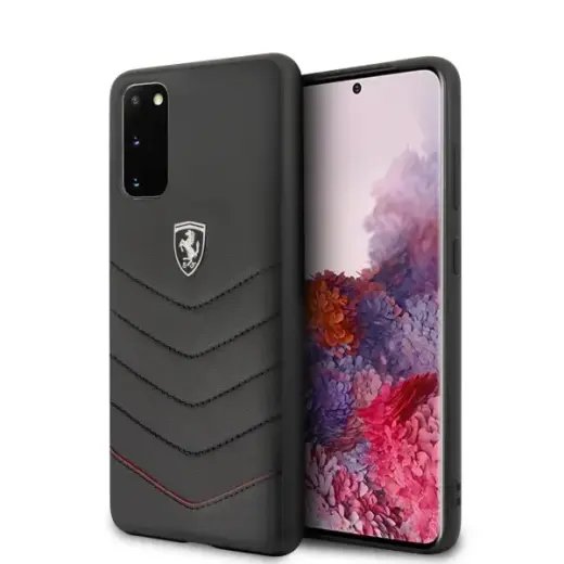 Ferrari Hardcase FEHQUHCS62BK S20 G980 czarny|black Heritage