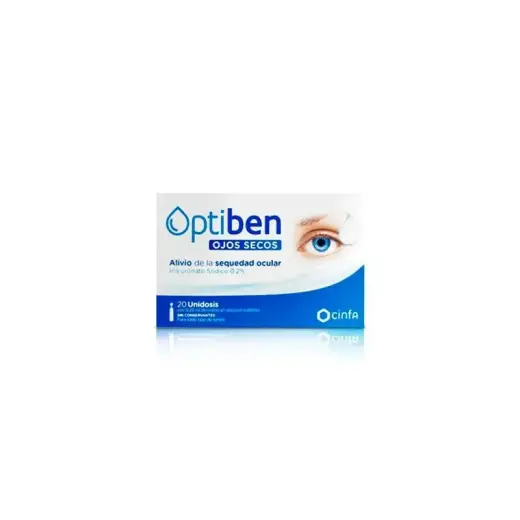 Optiben Ojos Secos 20 Unidades
