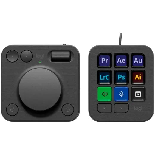 LOGITECH MX Creative Console - GRAPHITE - 2.4G/BT/corded - EMEA28i-935 - EMEA+CN