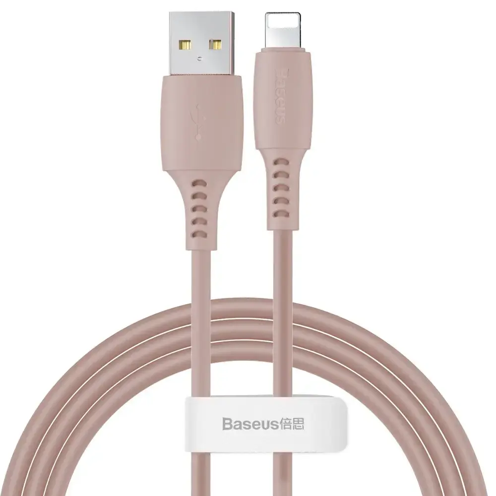 Baseus Colourful Cable USB | Lightning 2.4A 1.2m pink (CALDC-04)