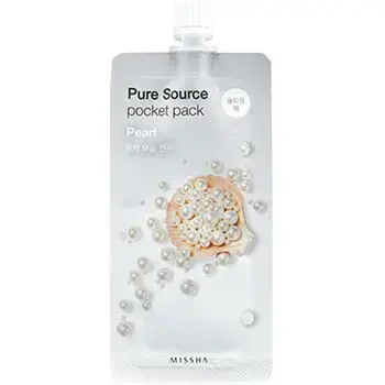"Pearl Pure Source Pocket Pack - Brightening Facial Mask"