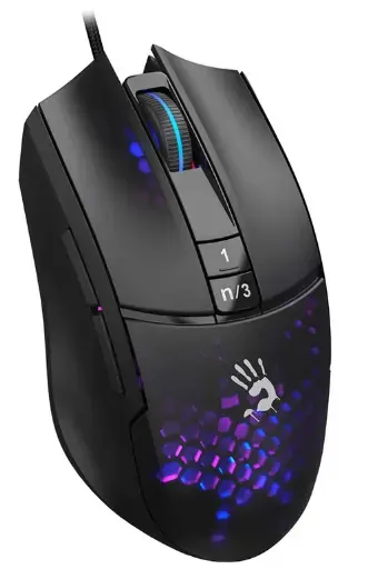 A4TECH Bloody L65 Max vadu spēļu pele | Honeycomb RGB| melna
