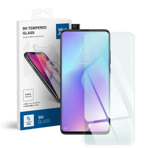 Tempered glass to Xiaomi Mi 9T PRO Blue Star