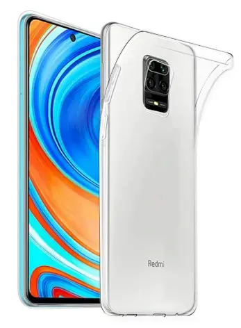 Fusion Ultra Back Case 0.3 mm Protect Silicone Case For Xiaomi Redmi Note 9 | Redmi 10X 4G Transparent