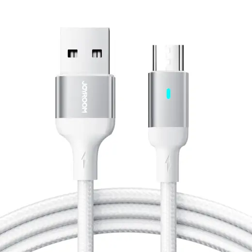 Joyroom S-UM018A10 провод для передачи данных и зарядки | USB-A на Micro USB | 12W | 2m | белый