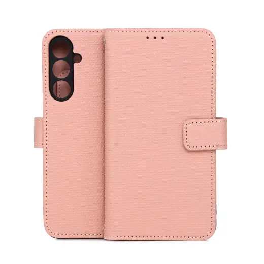 Smart Triangle book type phone case for Samsung Galaxy A16 4G (A165) | A16 5G (A166) | M16 5G (M166) black pink