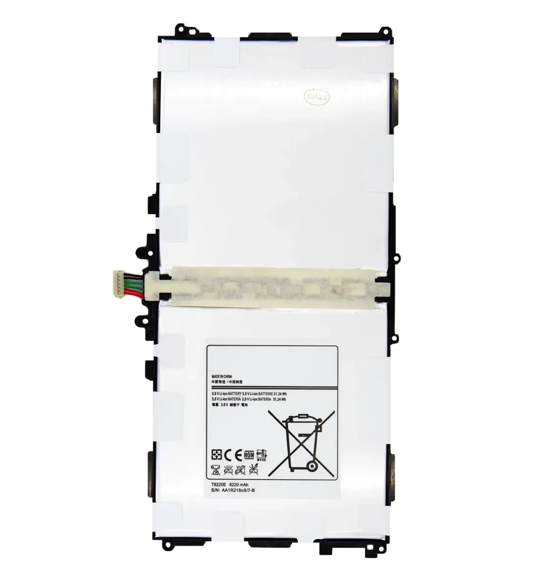 T8220E Battery for Samsung 8220mAh Li-Ion (OEM)