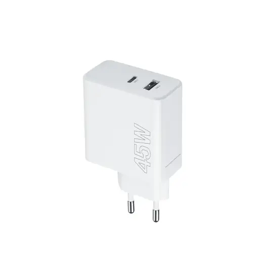 Maxlife MXTC-07-45AC travel charger | 45W | PD, QC | USB-C, USB-A | white