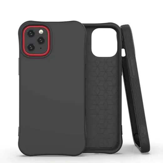 Fusion Solaster Back Case Silicone Case For Apple iPhone 12 | 12 Pro Black