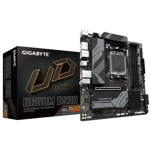 Motherboard B650M DS3H AM5 4DDR5 HDMI|DP M2 m.ATX