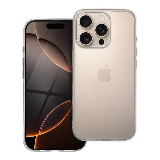 CLEAR 2 mm phone case for iPhone 16 Pro transparent